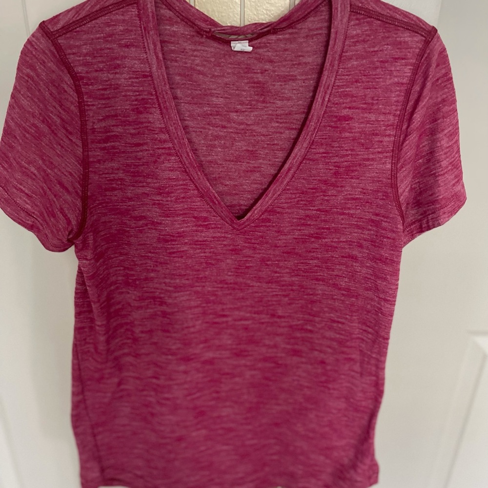 Lululemon What The Sport Tee, size 6